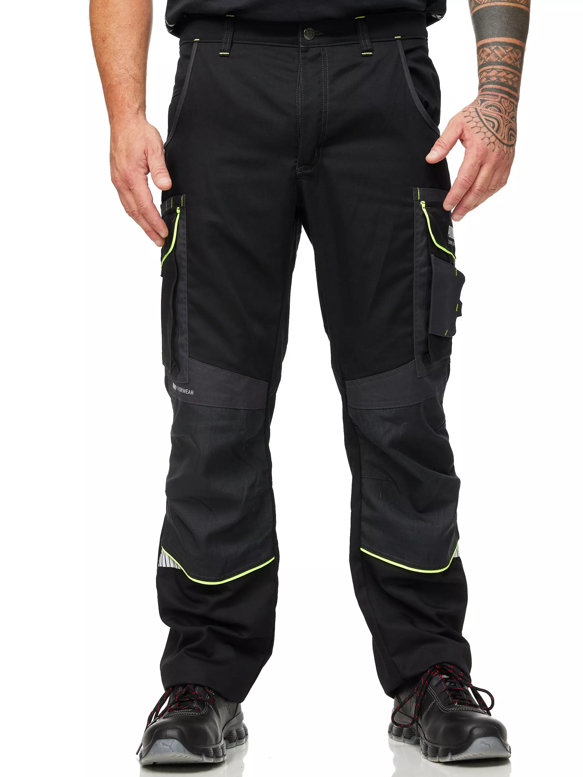 PUMA WORKWEAR 30-1100NEON, PRECISION X Arbetsbyxor, image 3