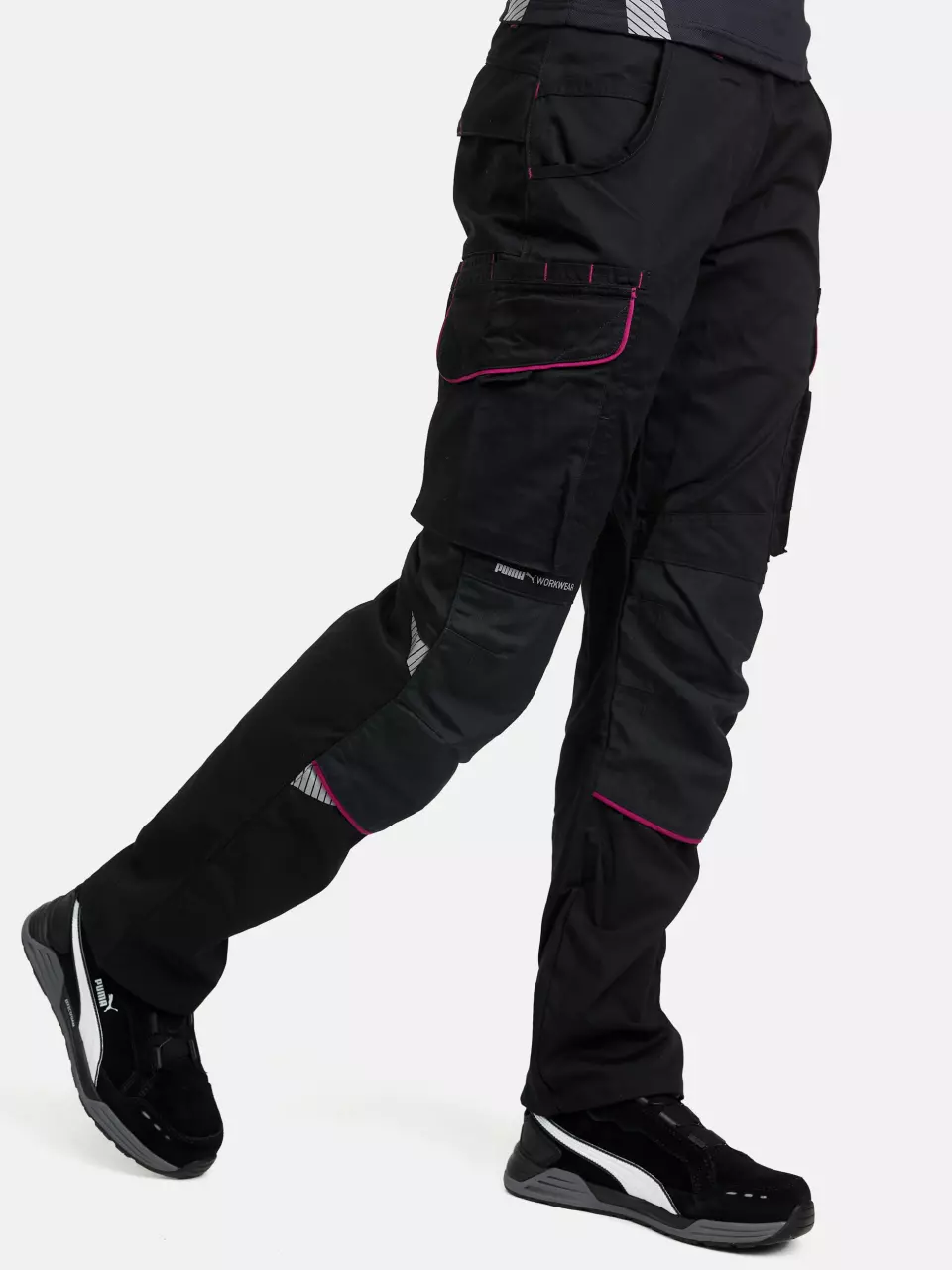 PUMA WORKWEAR 30-1150DPINK, PRECISION X Arbetsbyxor för damer, image 4, gallery thumbnail