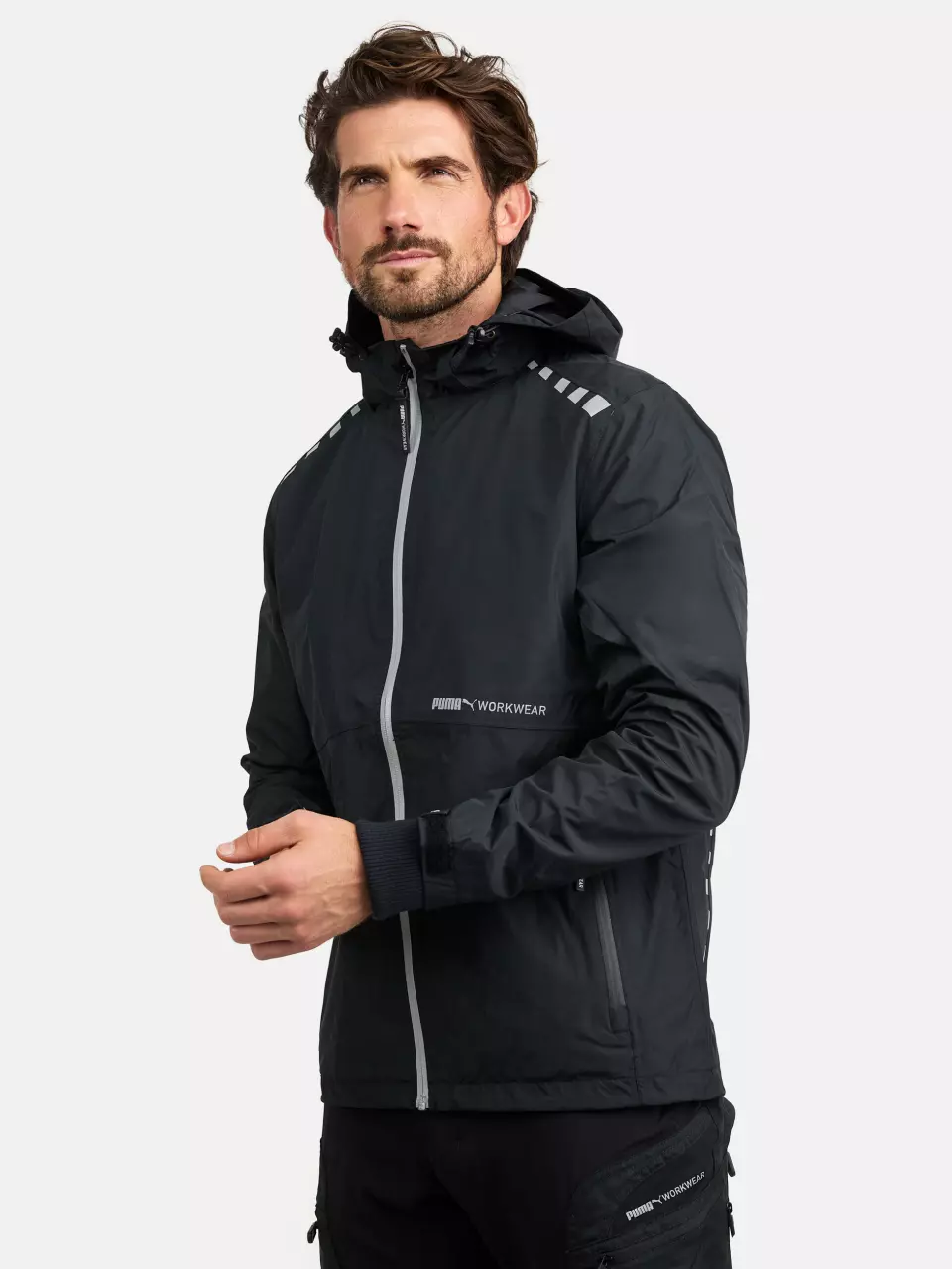 Puma Workwear 30-6810E, ESSENTIALS Regenjacken, image 4, gallery thumbnail