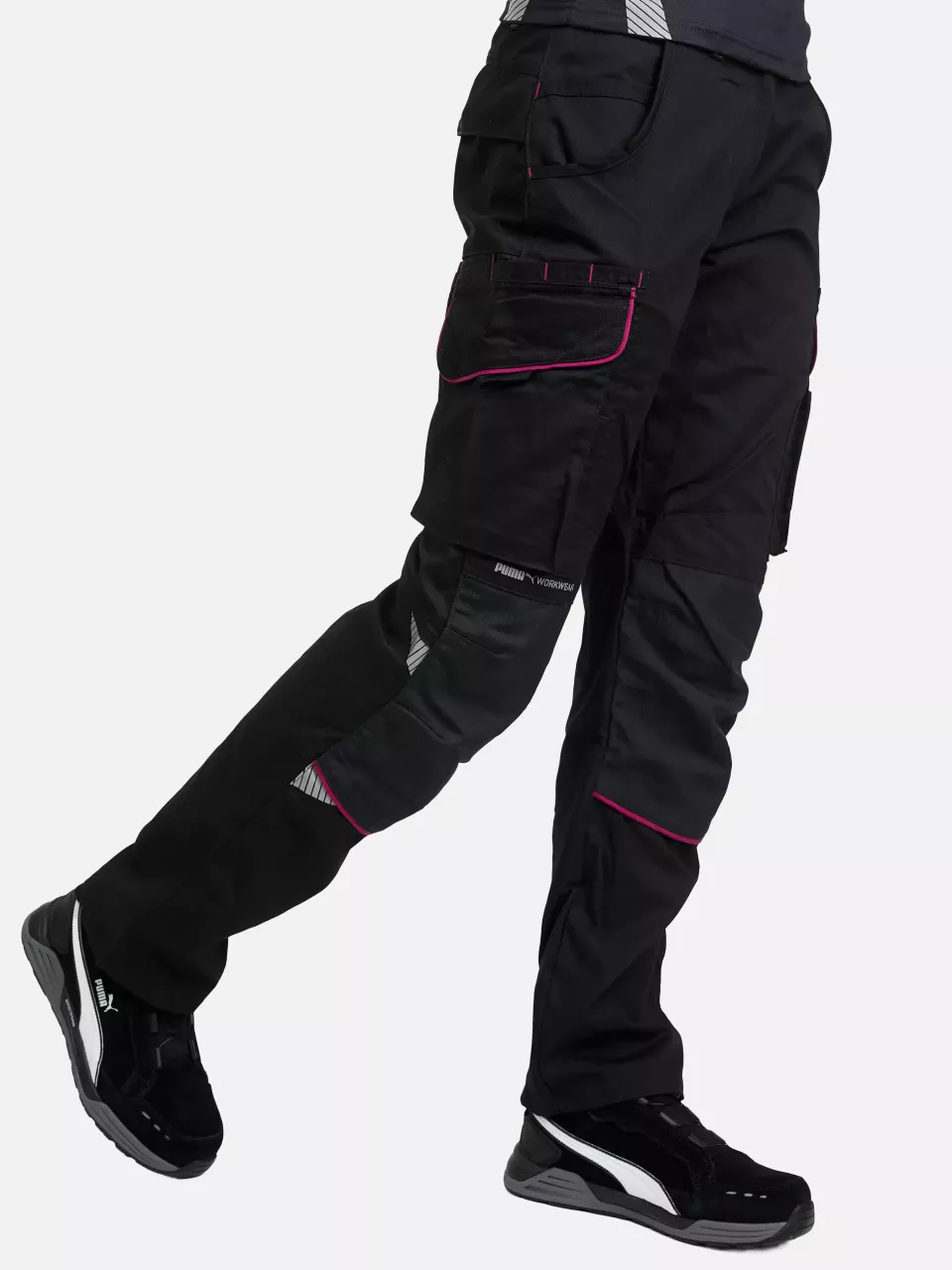 Puma Workwear 30-1150DPINK, PRECISION X Damen-Arbeitshosen, image 4, gallery thumbnail