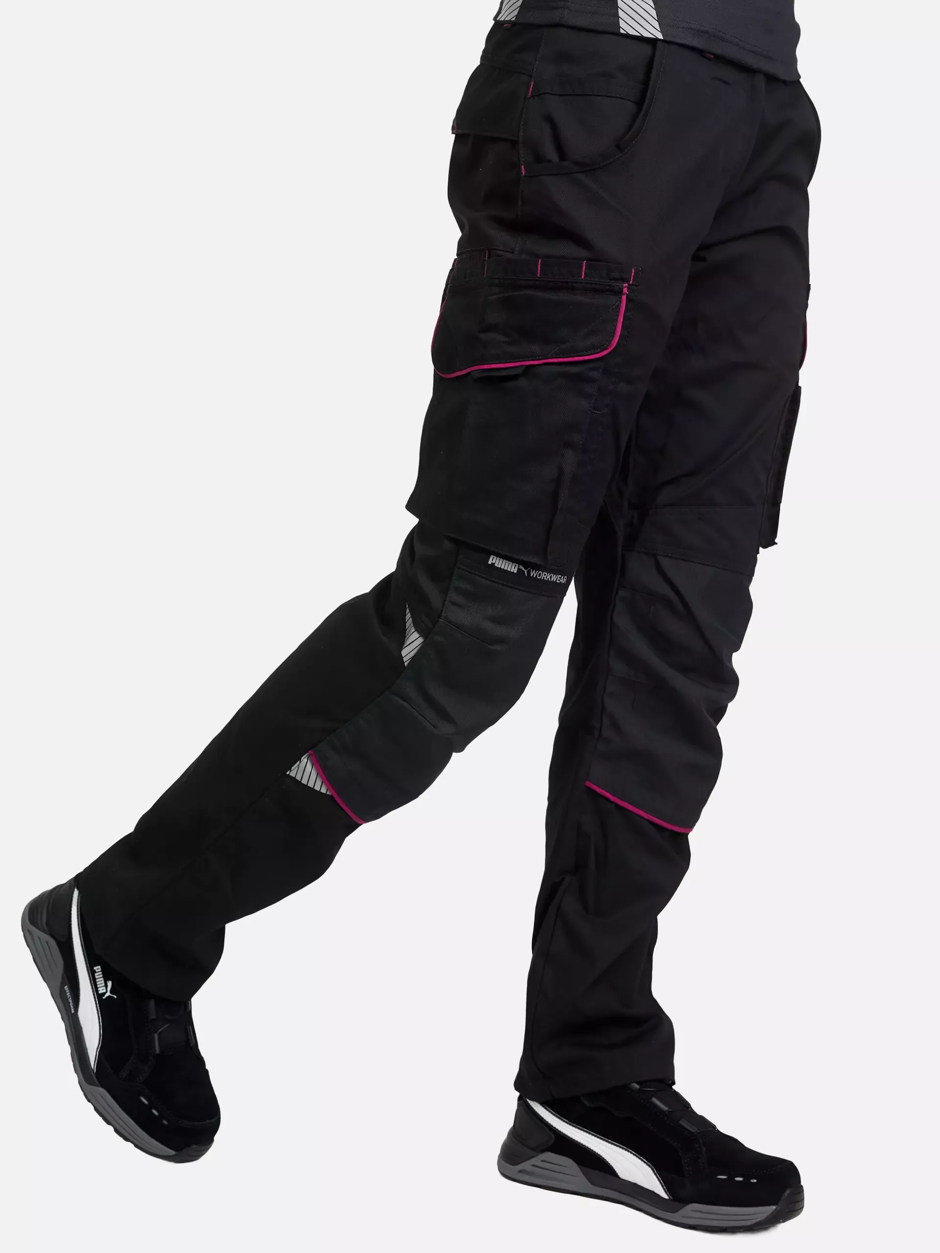 Puma Workwear 30-1150DPINK, PRECISION X Damen-Arbeitshosen, image 4