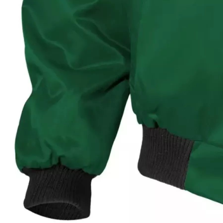 **Elastic Cuffs** keep warmth in and add a snug, comfortable fit without restricting movement.