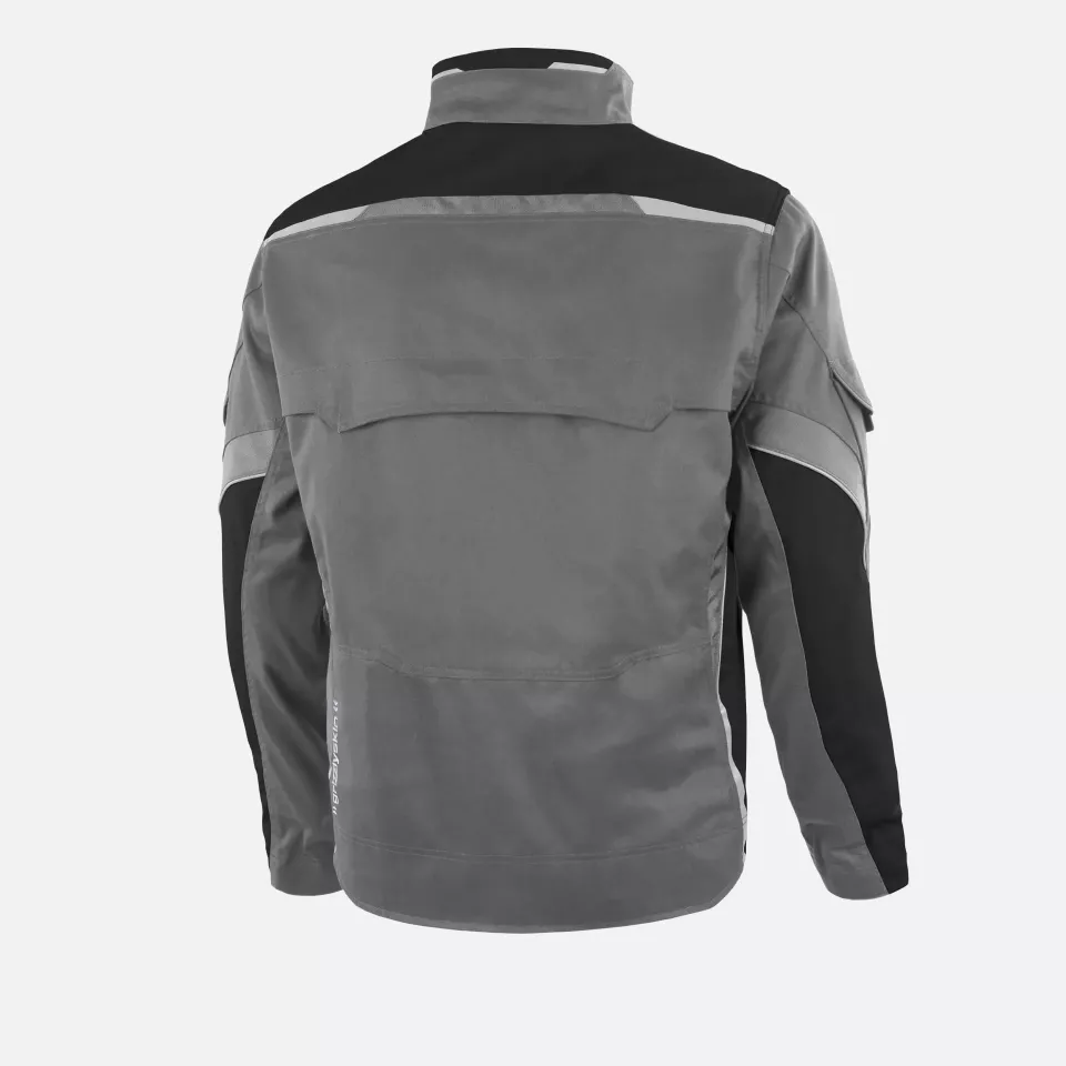 Grizzlyskin GIM3907, IRON Bundjacke grau/schwarz, image 2, gallery thumbnail