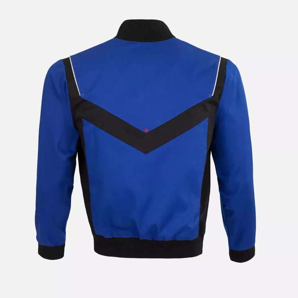 Qualitex NM-43011-0336, X-Serie Blouson Jacket Royal Blue/Black, image 2, gallery thumbnail