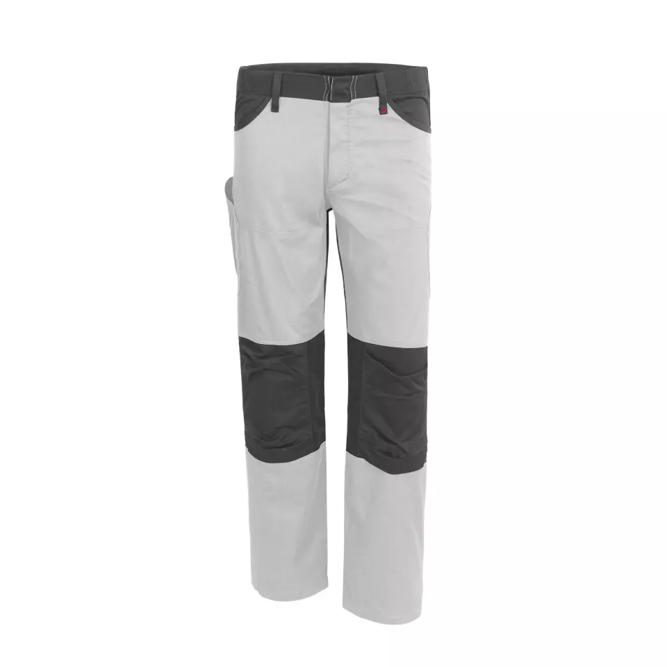 Qualitex NM-42011-3032, X-Serie Trousers White/Grey, image 1, gallery thumbnail