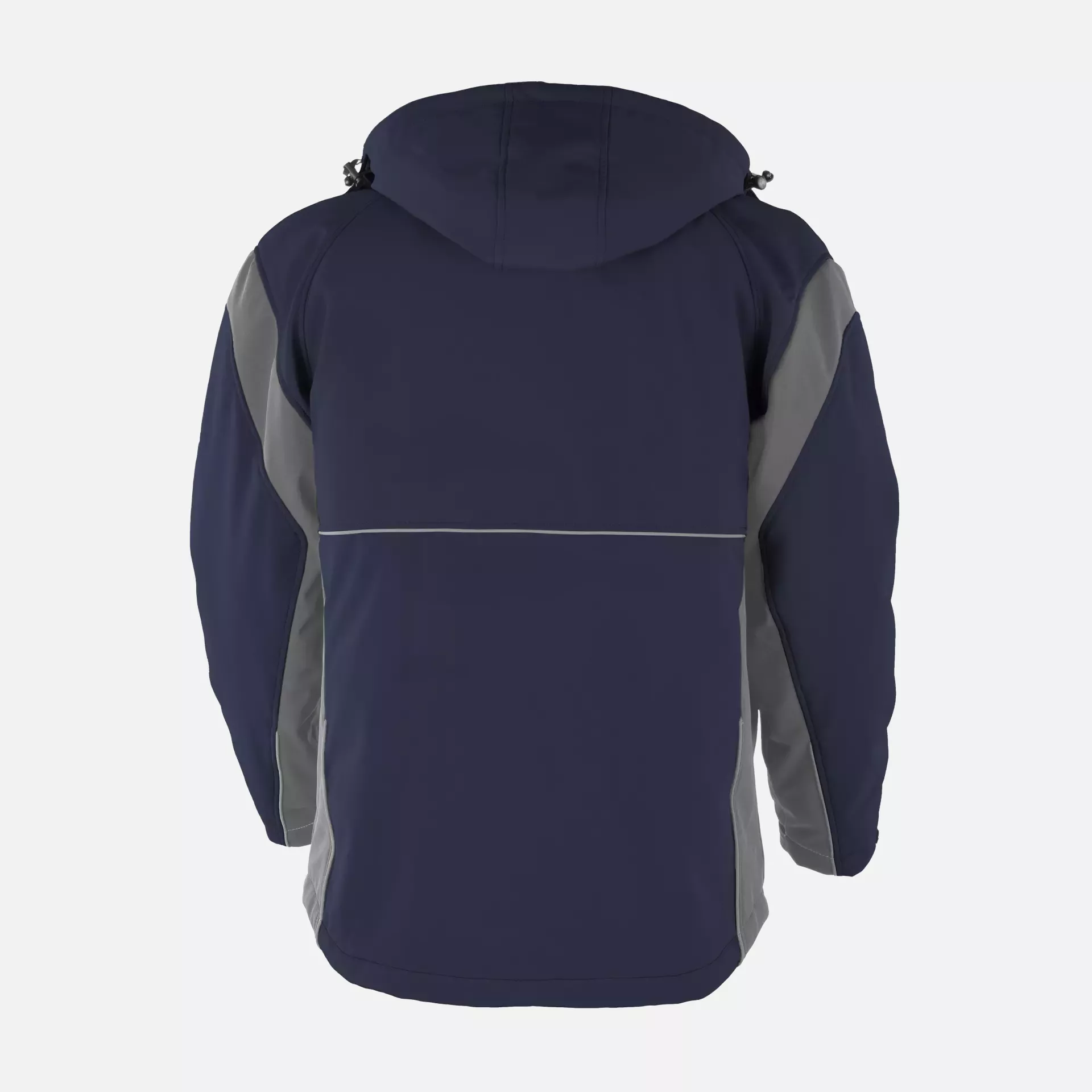 Qualitex NM-67006-0532, PRO Softshell Jacket Navy/Grey, image 2
