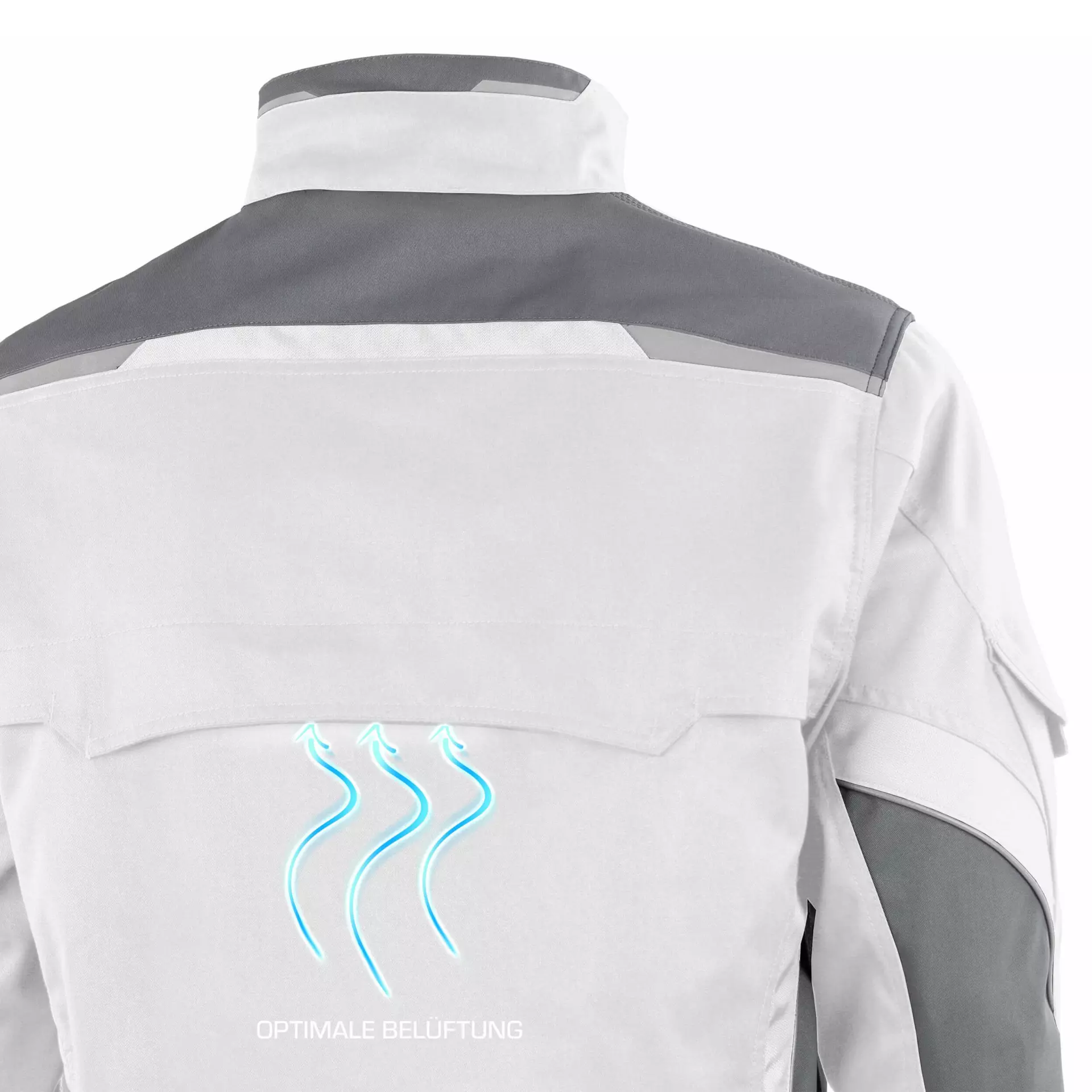 Grizzlyskin GIM3904, IRON Waist Jacket White/Grey, image 4