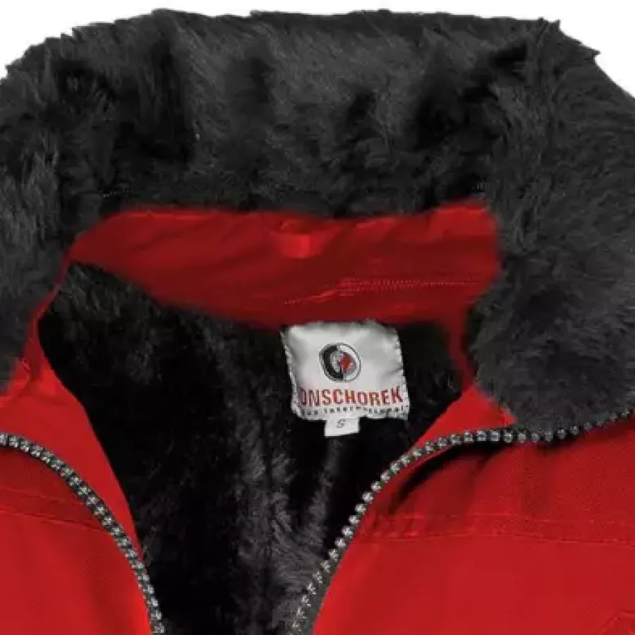 **Detachable Fur Lining** lets you stay cozy when it’s cold and easily switch to a lighter style when the weather warms.