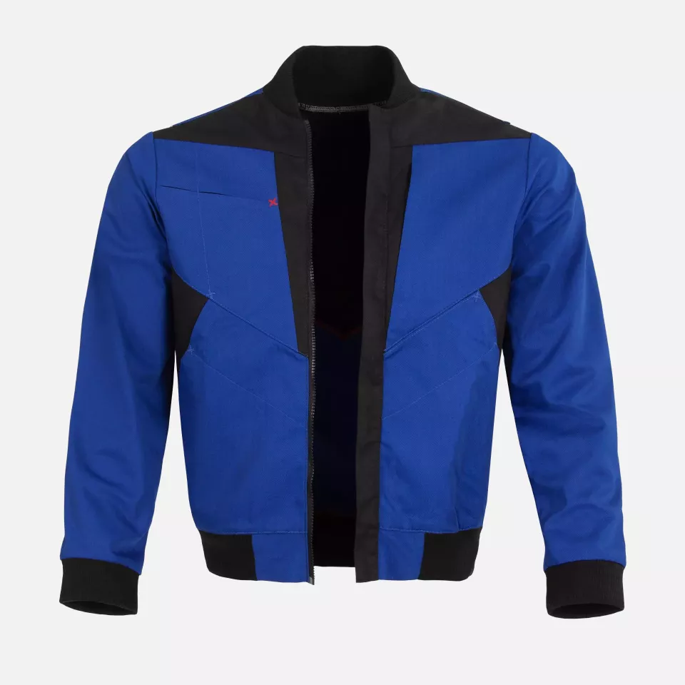 Qualitex NM-43011-0336, X-Serie Blouson Jacket Royal Blue/Black, image 1, gallery thumbnail