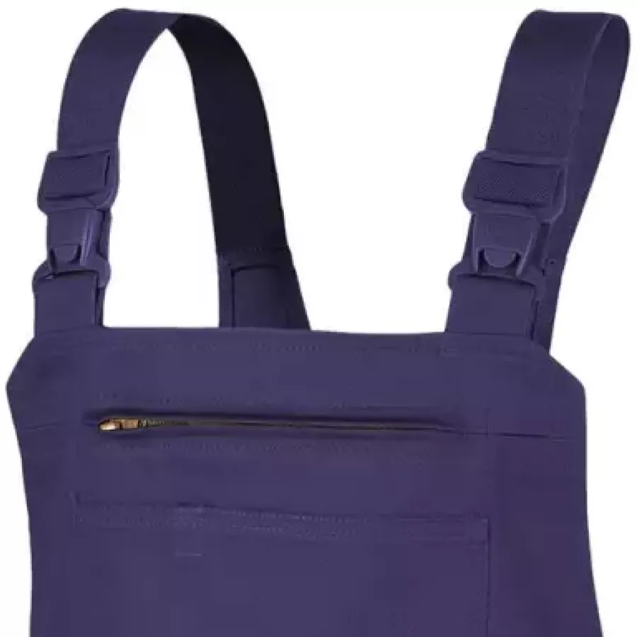 Elastische Träger mit Sicherheitsschnallen passen sich mühelos Ihren Bewegungen an und sorgen den ganzen Tag über für einen sicheren und flexiblen Sitz.