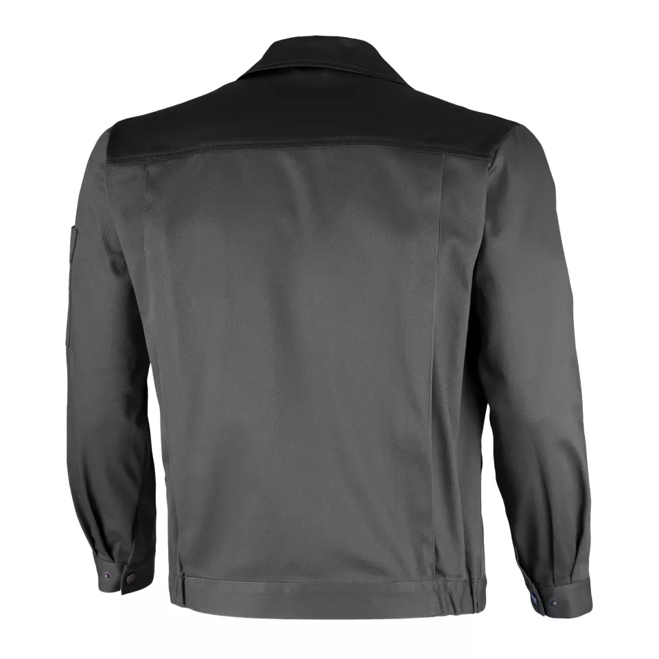 Qualitex NM-43005-3336, Image Bundjacke mittelgrau/schwarz, image 2, gallery thumbnail