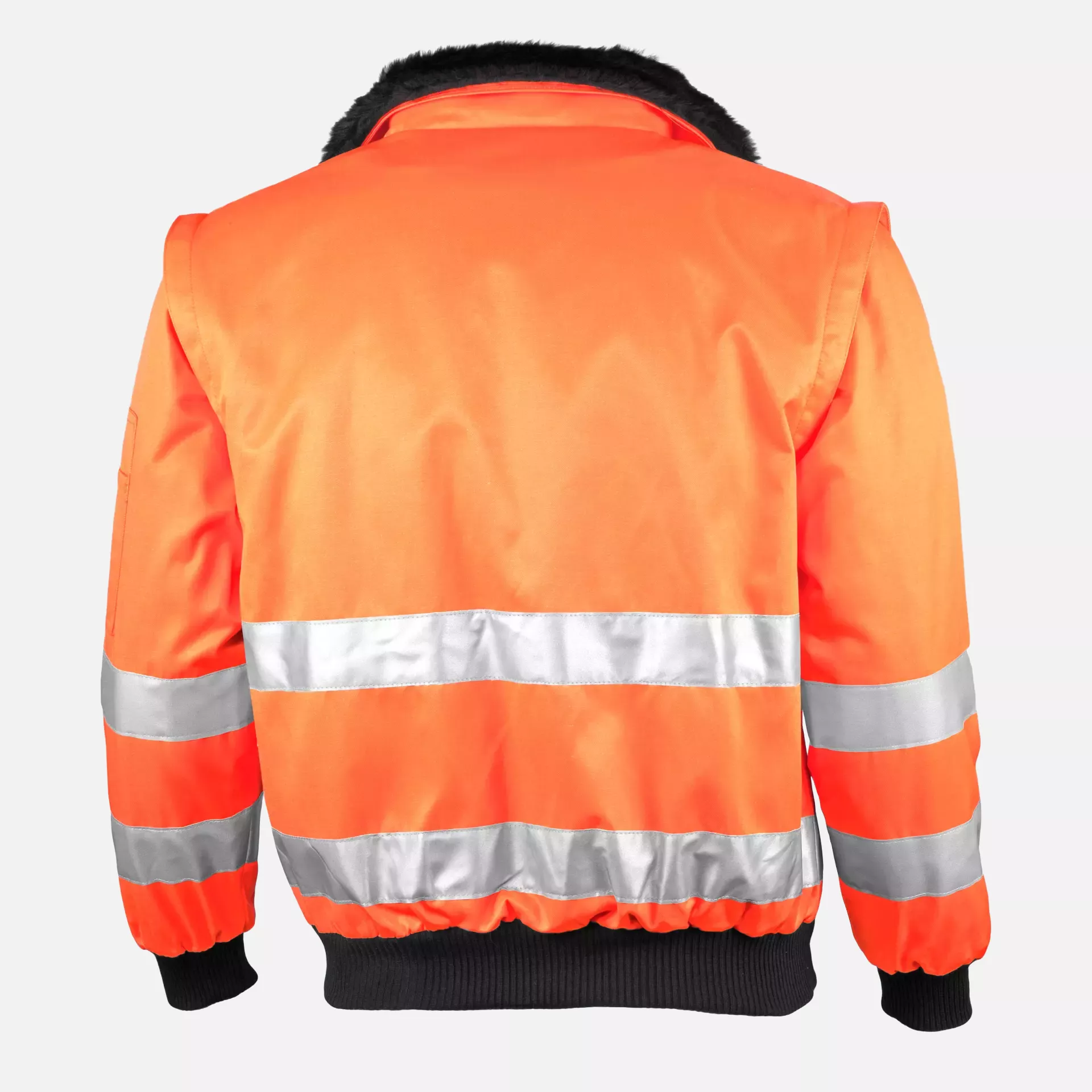 Qualitex NM-70009-9100, Signal Pilot Jacket Hi-Vis Orange, image 2
