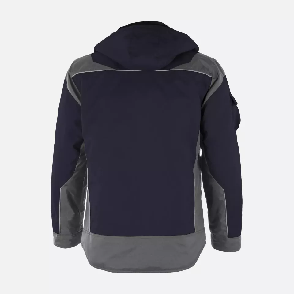 Qualitex NM-69006-0532, PRO Winter Jacket Navy/Grey, image 2, gallery thumbnail