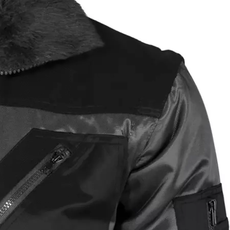 **Abnehmbare Ärmel** verwandeln Ihre Jacke in eine vielseitige Weste für anpassungsfähigen Stil und Komfort.