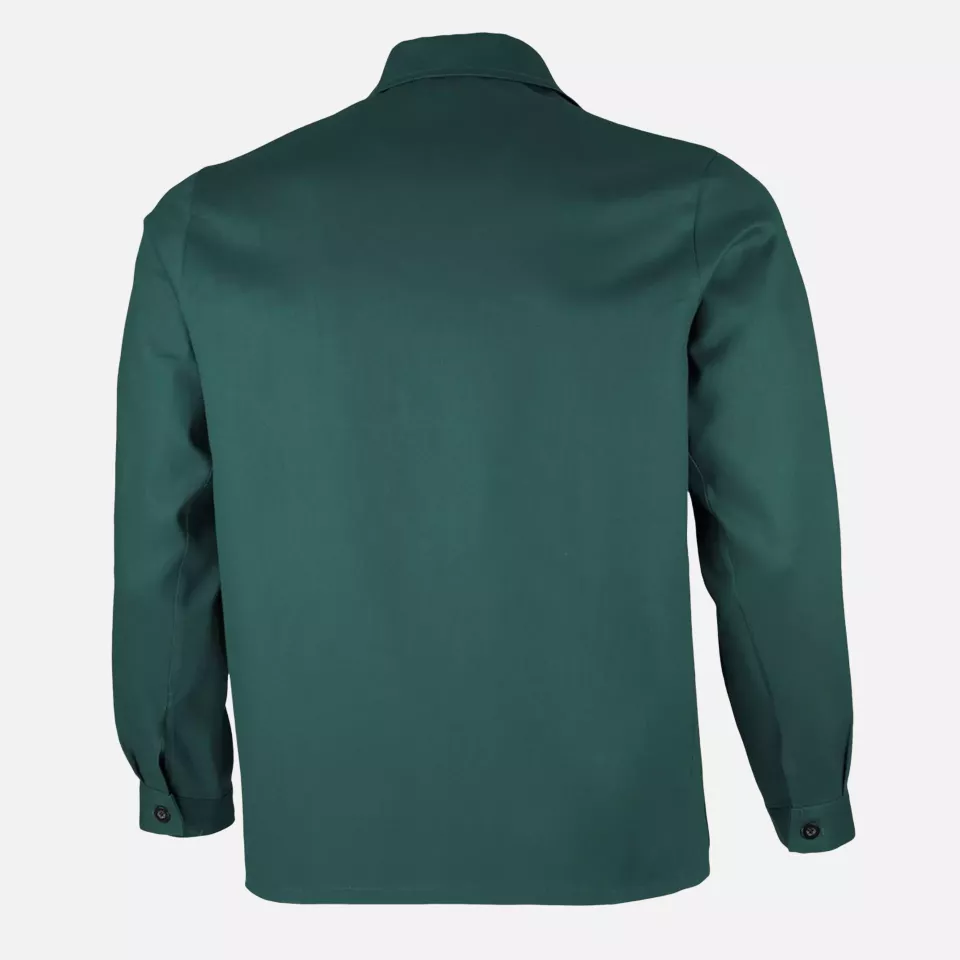 Qualitex NM-44002-1300, Classic Arbeitsjacke grün, image 2, gallery thumbnail