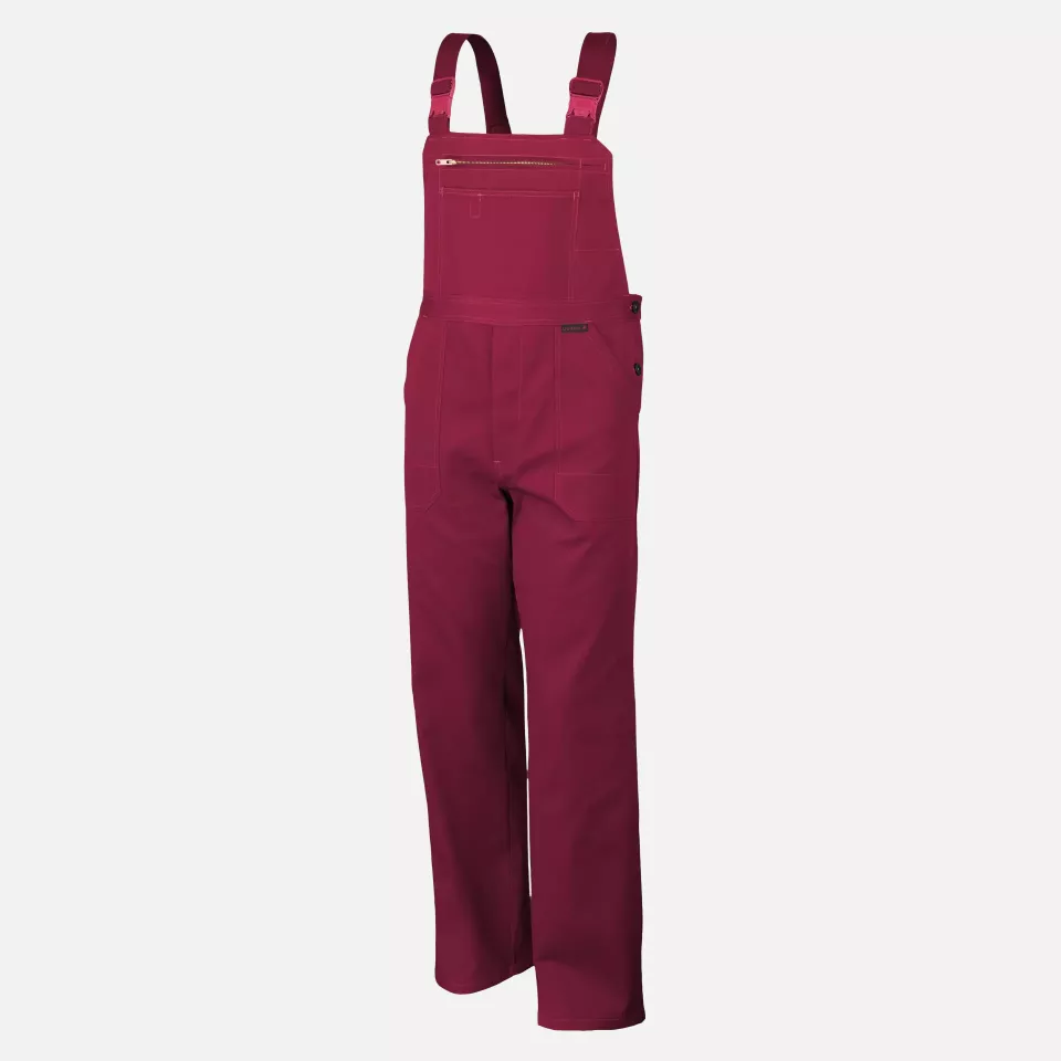 Qualitex NM-41003-2300, Favorit Red Bib and Brace, image 1, gallery thumbnail