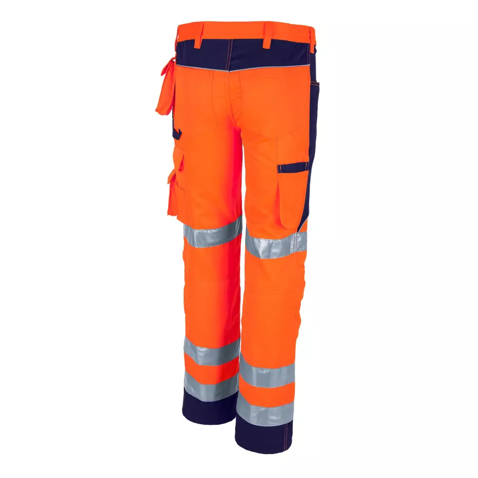 Qualitex NM-42007-9105, PRO Hi-Vis Trousers, image 2, gallery thumbnail