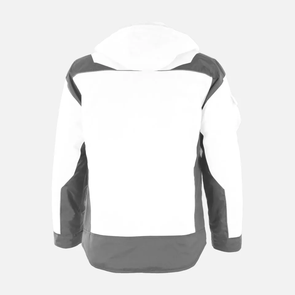 Qualitex NM-69006-3032, PRO Winter Jacket White/Grey, image 2, gallery thumbnail