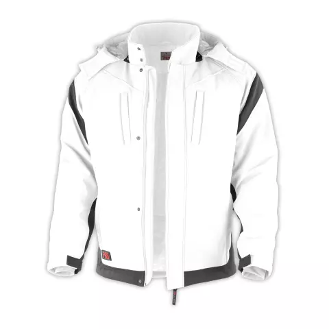Qualitex PRO Softshell Jacket White/Grey