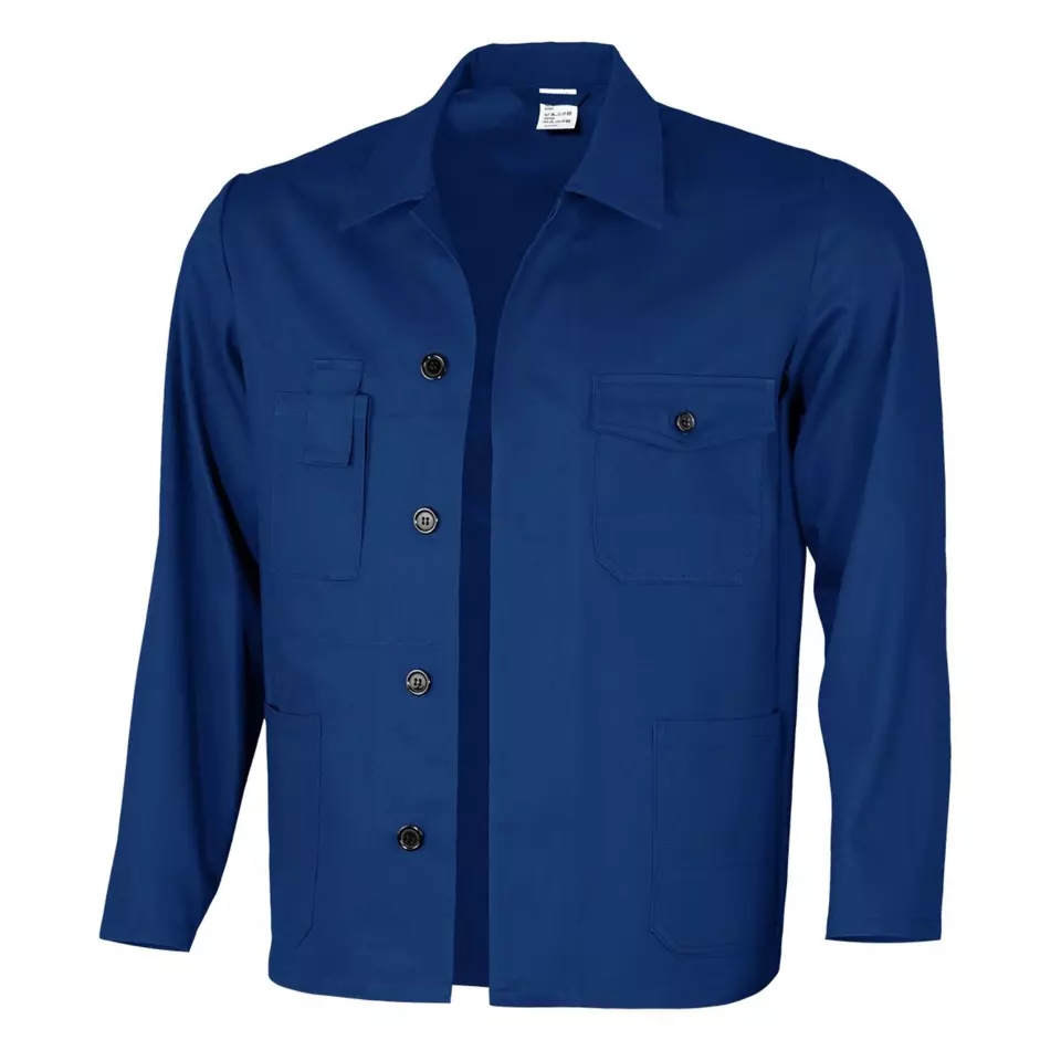 Qualitex NM-44001-0300, Basic Work Jacket Cornflower Blue, image 1, gallery thumbnail