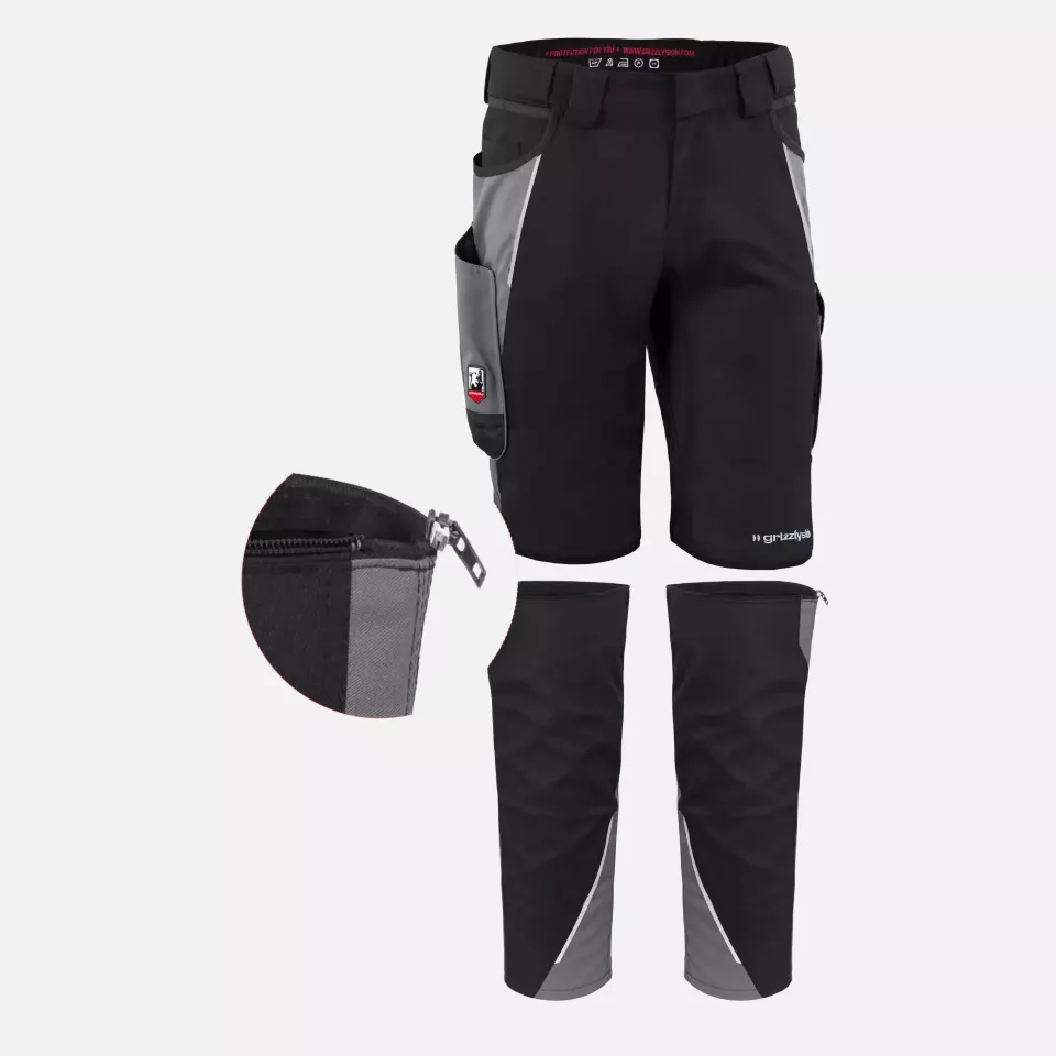 Grizzlyskin GIMBL08, IRON Leggings Grey, image 2, gallery thumbnail