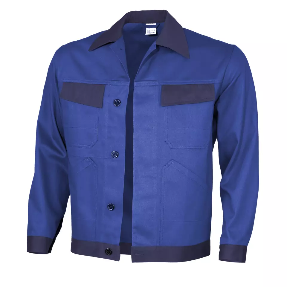 Qualitex NM-43012-0305, Basic Two-Tone Waist Jacket, image 1, gallery thumbnail