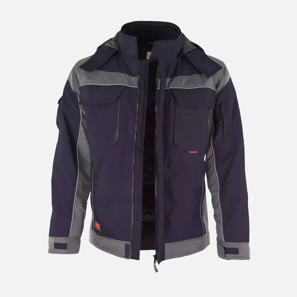 Qualitex NM-69006-0532, PRO Winter Jacket Navy/Grey, image 1, gallery thumbnail