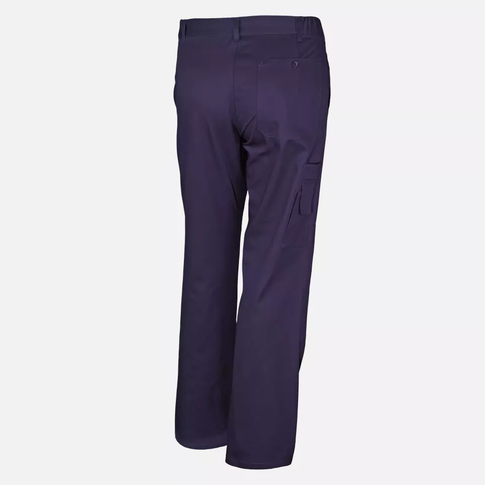 Qualitex NM-42001-0600, Basic Bundhose hydronblau, image 2, gallery thumbnail