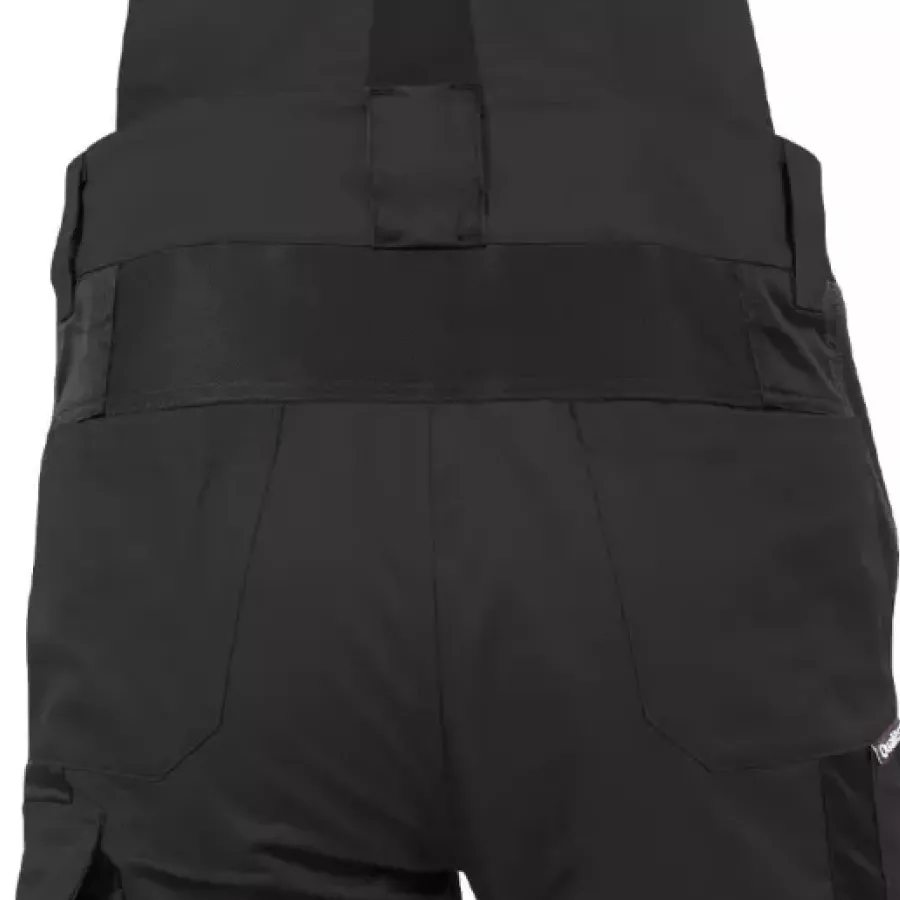 **Raised Shaped Waistband At Back** supports your posture and keeps your back comfortably covered while bending or reaching.