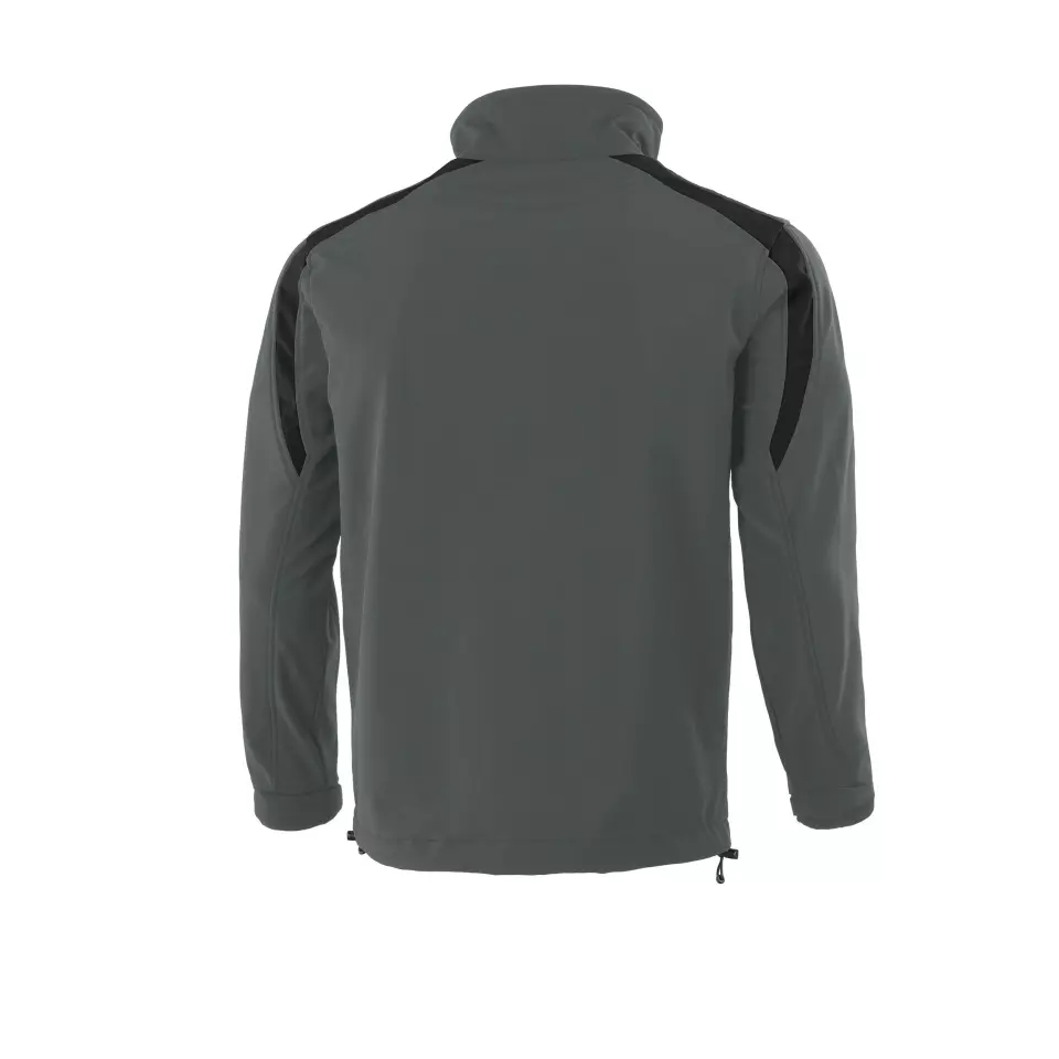 Qualitex NM-66001-3236, Softshell Jacket Grey/Black, image 2, gallery thumbnail