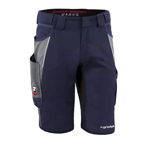 Grizzlyskin IRON Shorts Navy/Grey