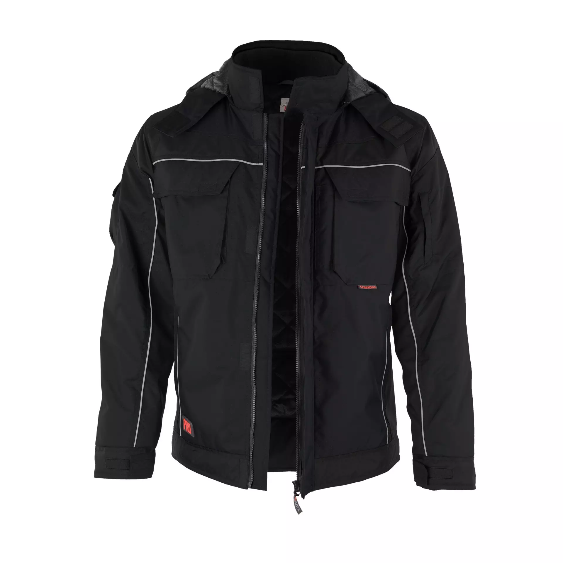 Qualitex NM-69006-3600, PRO Black Winter Jacket, image 1