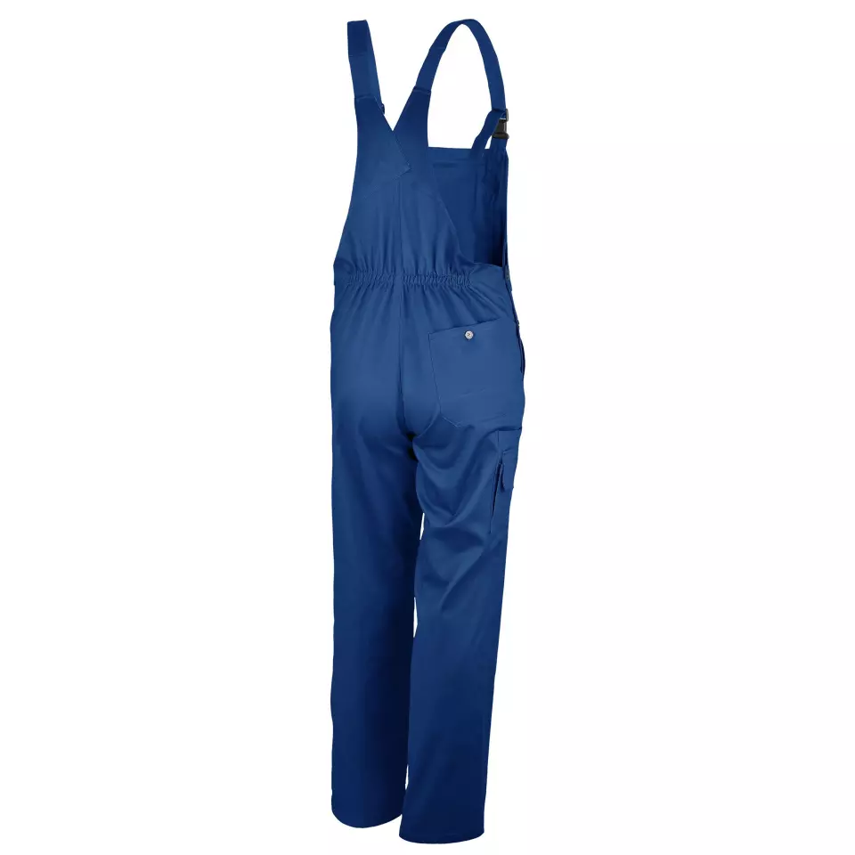 Qualitex NM-41001-0300, Basic Bib Overall Cornflower Blue, image 2, gallery thumbnail