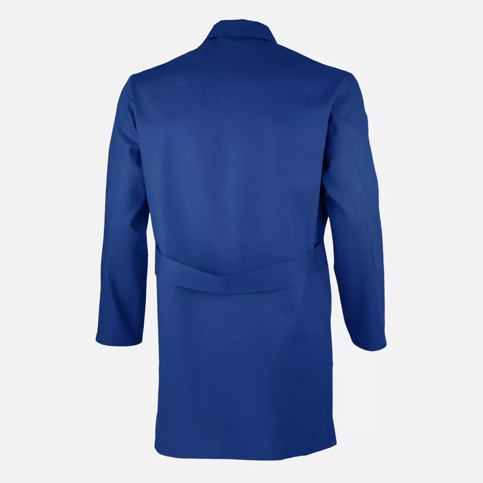 Qualitex NM-46002-0300, Classic Work Coat Royal Blue, image 2, gallery thumbnail