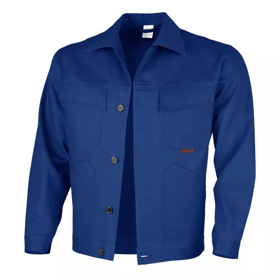 Qualitex NM-43002-0300, Classic Waist Jacket Cornflower Blue, image 1, gallery thumbnail