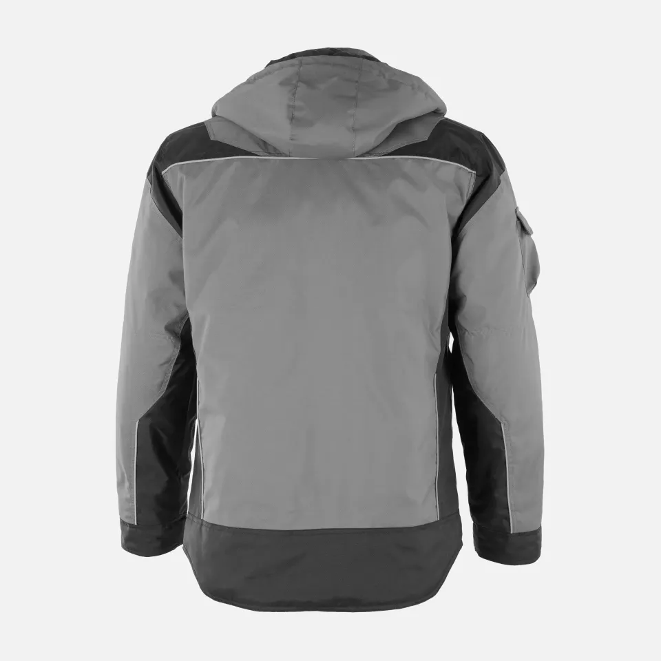 Qualitex NM-69006-3236, PRO Winter Jacket Grey/Black, image 2, gallery thumbnail