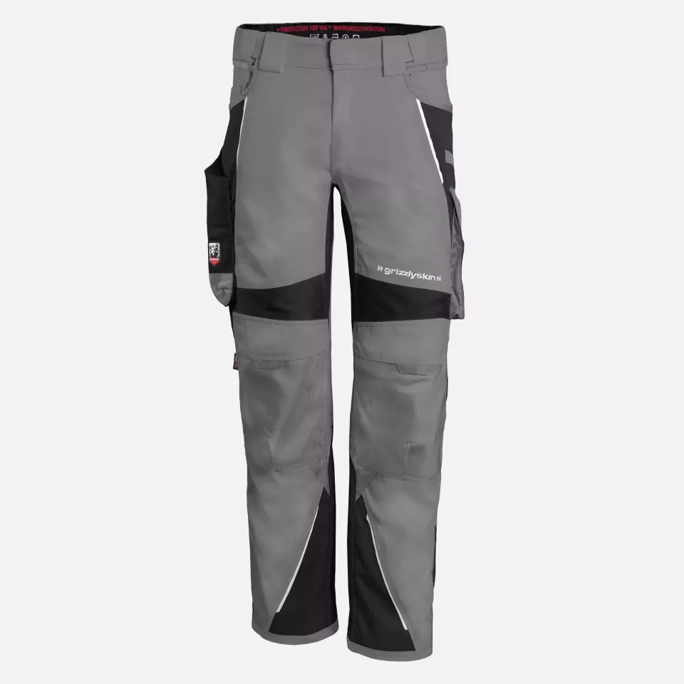 Grizzlyskin GIM3807, IRON Trousers Grey/Black, image 1, gallery thumbnail