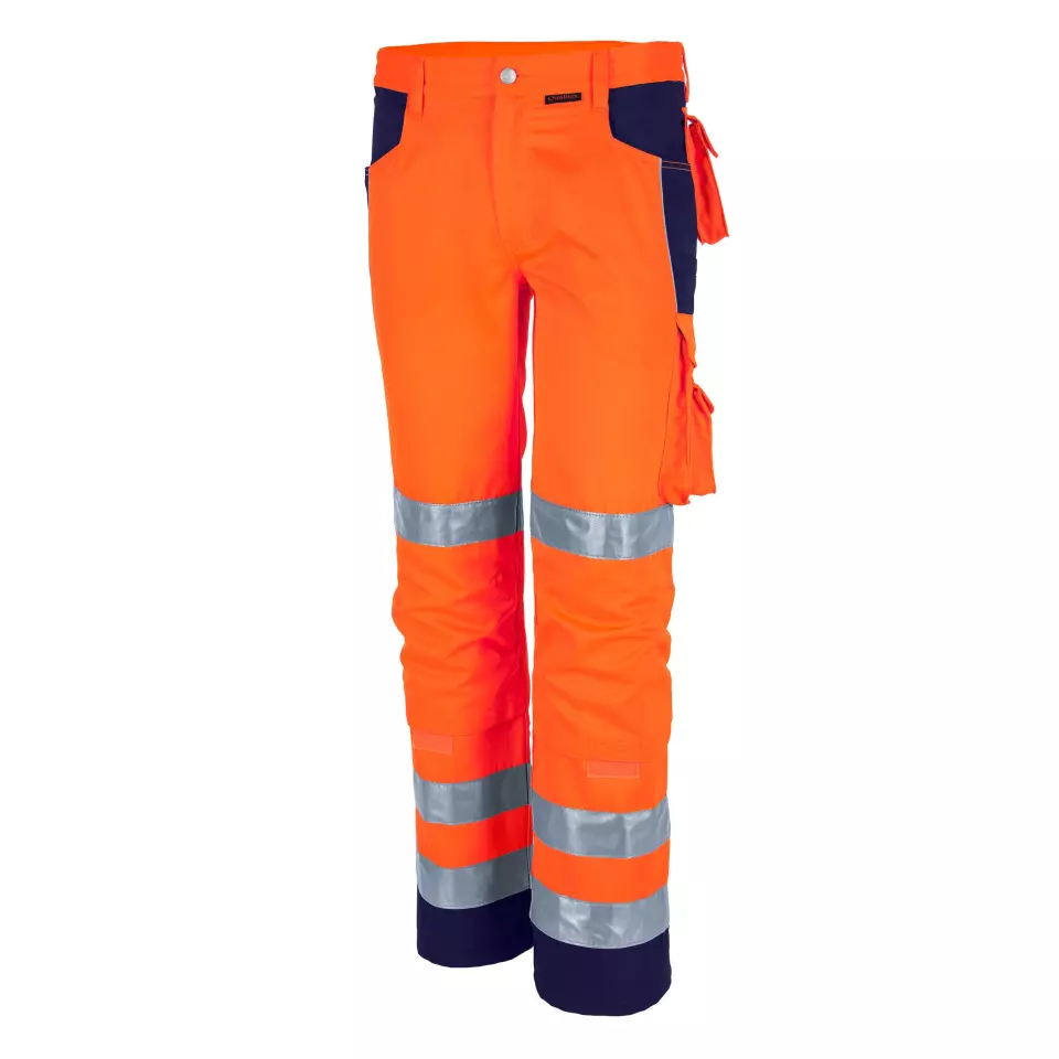 Qualitex NM-42007-9105, PRO Hi-Vis Trousers, image 1, gallery thumbnail