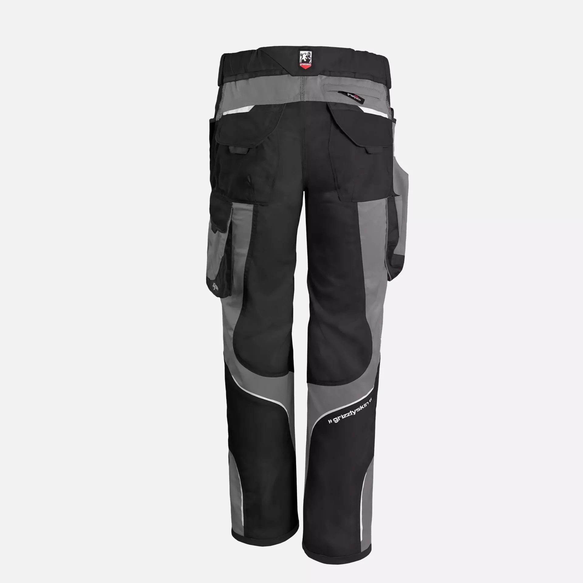 Grizzlyskin GIM3808, IRON Work Trousers Black/Grey, image 2