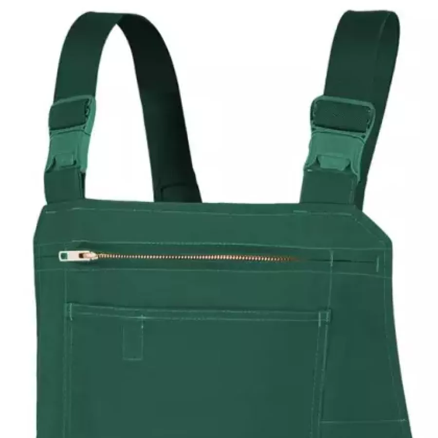 **Elastic Straps with Safety Buckle** adapt smoothly to your movement while holding the bib securely.