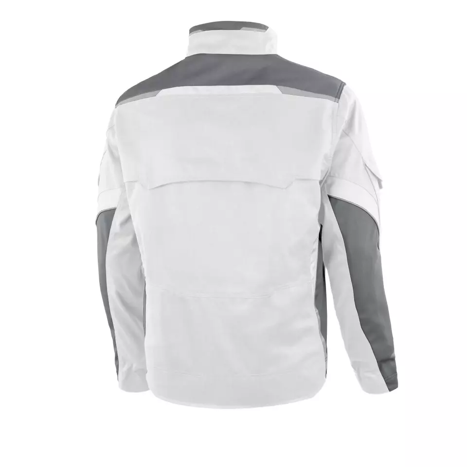 Grizzlyskin GIM3904, IRON Waist Jacket White/Grey, image 2, gallery thumbnail