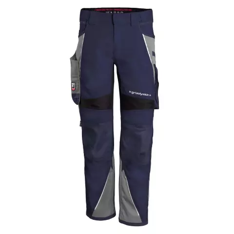 Grizzlyskin IRON Trousers Navy/Grey