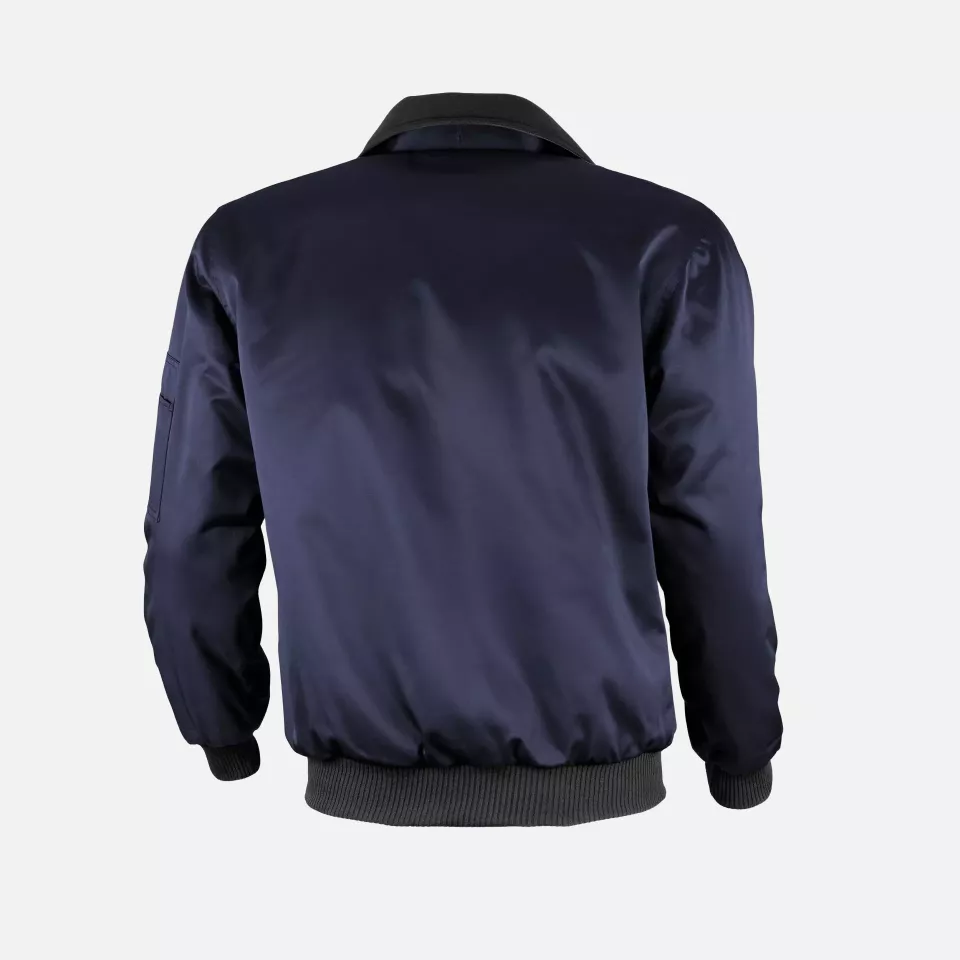 Qualitex NM-70003-0500, Pilotenjacke mit festem Arm & Steppfutter marine, image 2, gallery thumbnail