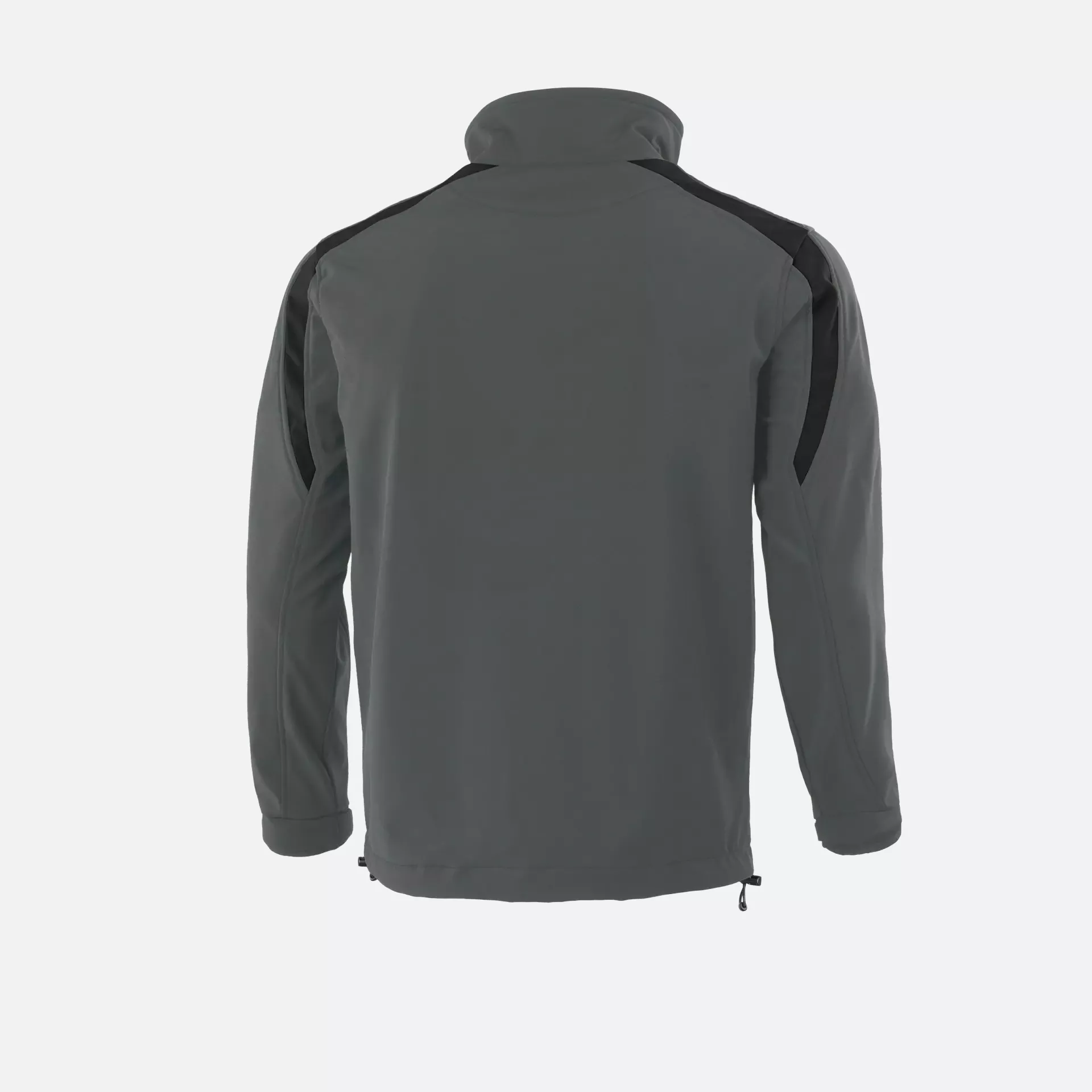 Qualitex NM-66001-3236, Softshell Jacket Grey/Black, image 2