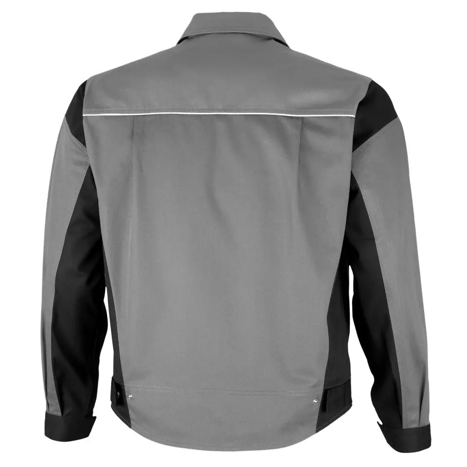 Qualitex NM-43006-3236, PRO Waist Jacket Grey/Black, image 2, gallery thumbnail