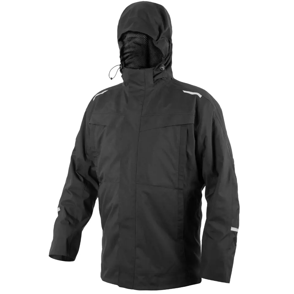 Qualitex NM-77014-3600, IND All-Weather Jacket Black, image 1, gallery thumbnail