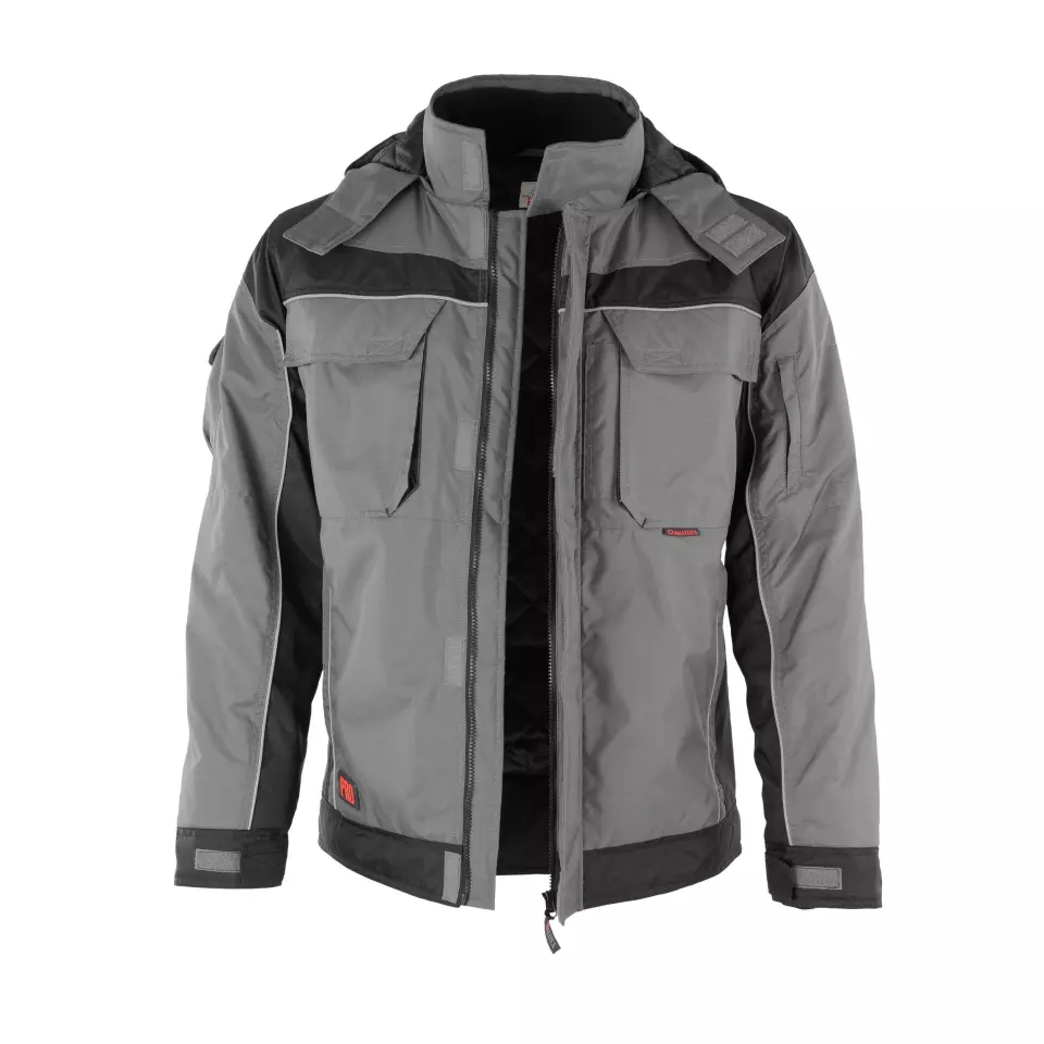 Qualitex NM-69006-3236, PRO Winter Jacket Grey/Black, image 1, gallery thumbnail