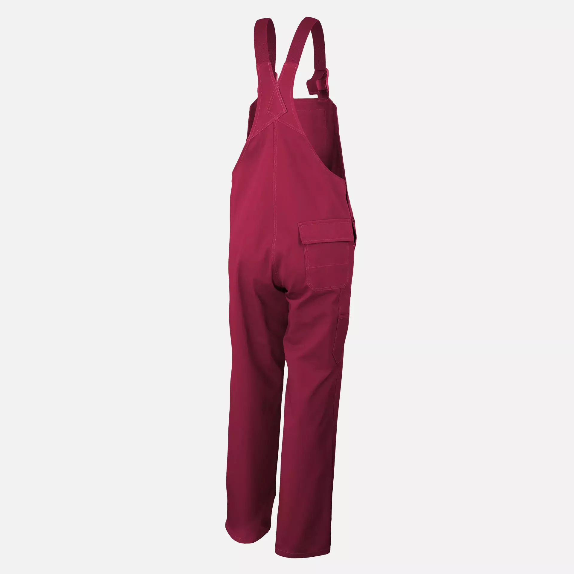 Qualitex NM-41003-2300, Favorit Latzhose rot, image 2