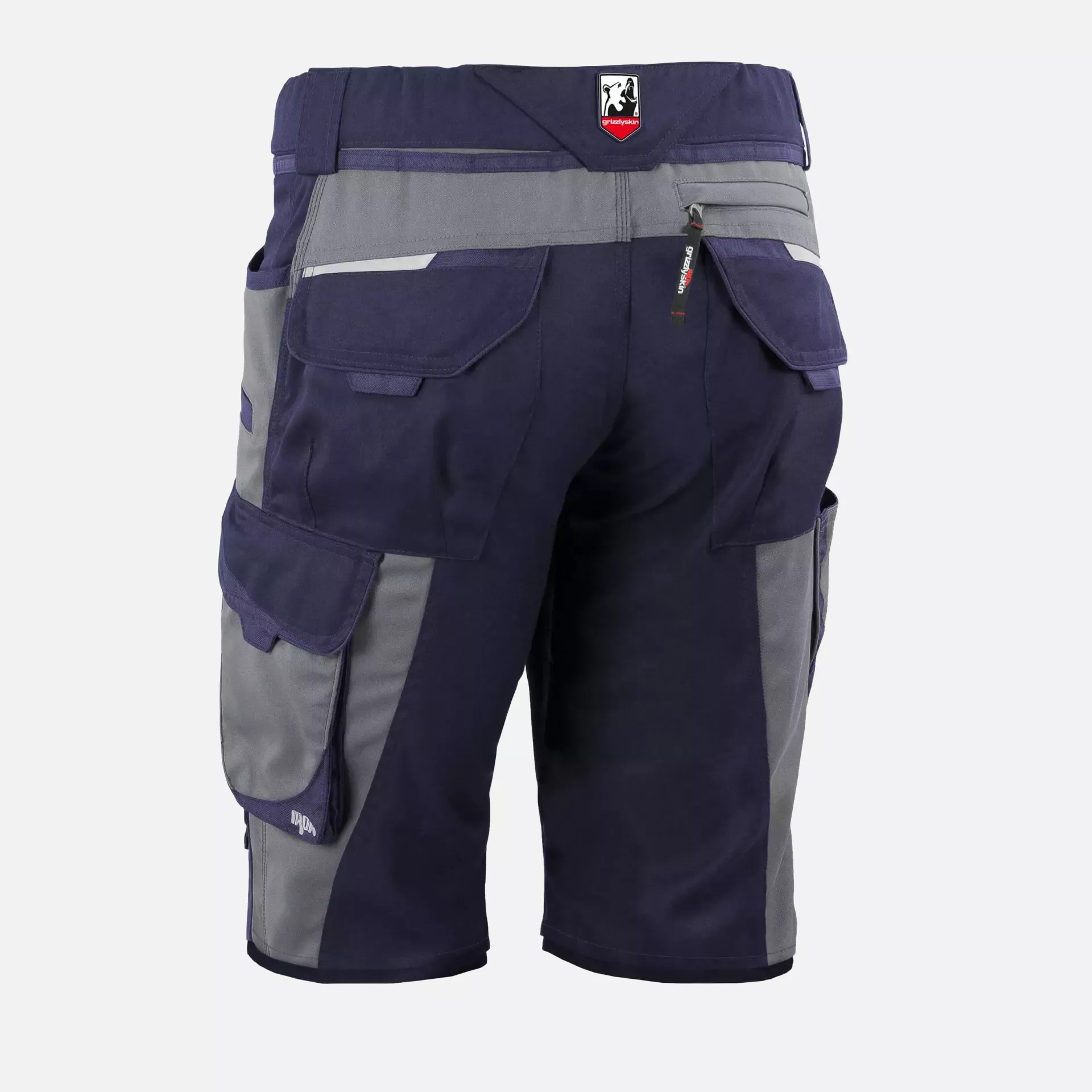 Grizzlyskin GIM3606, IRON Shorts Navy/Grey, image 2