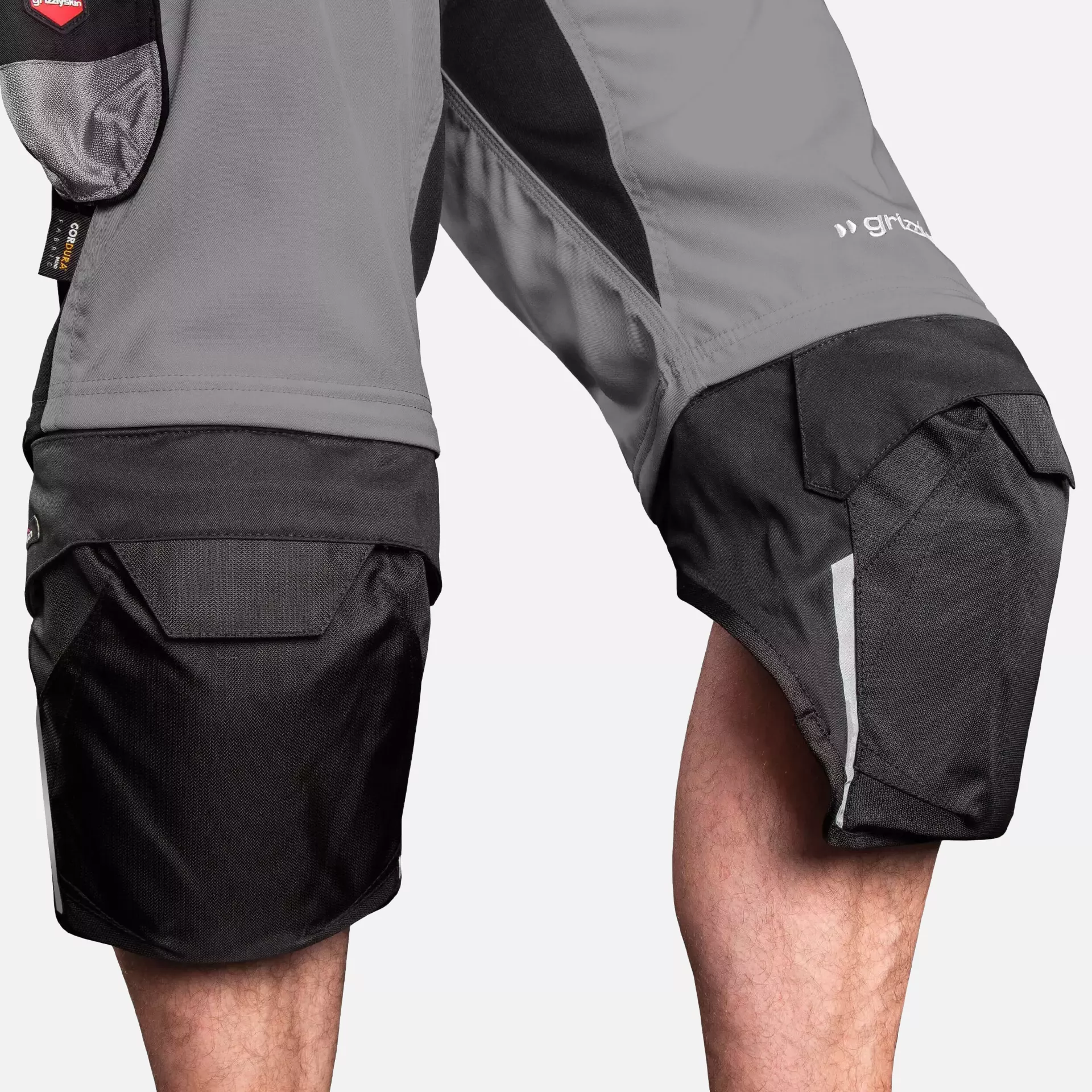 Grizzlyskin GIMKP05, IRON Knee Pad Pocket Black, image 3